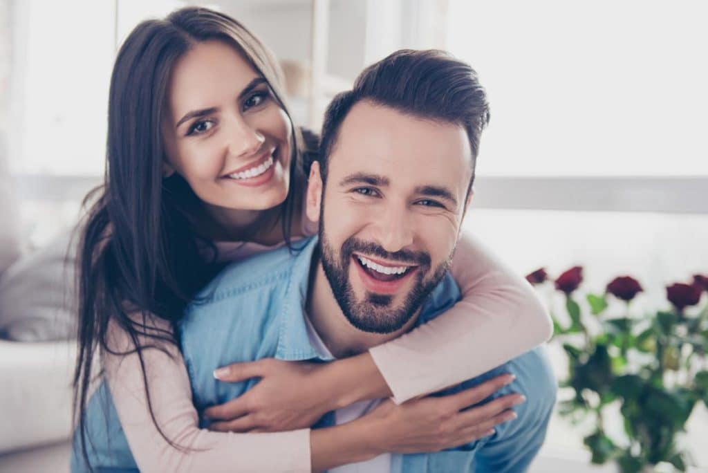 Laguna Shores Recovery Sober Dating Close up photo of cheerful couple