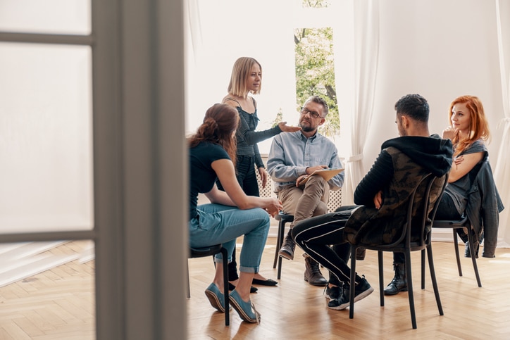 support group meeting