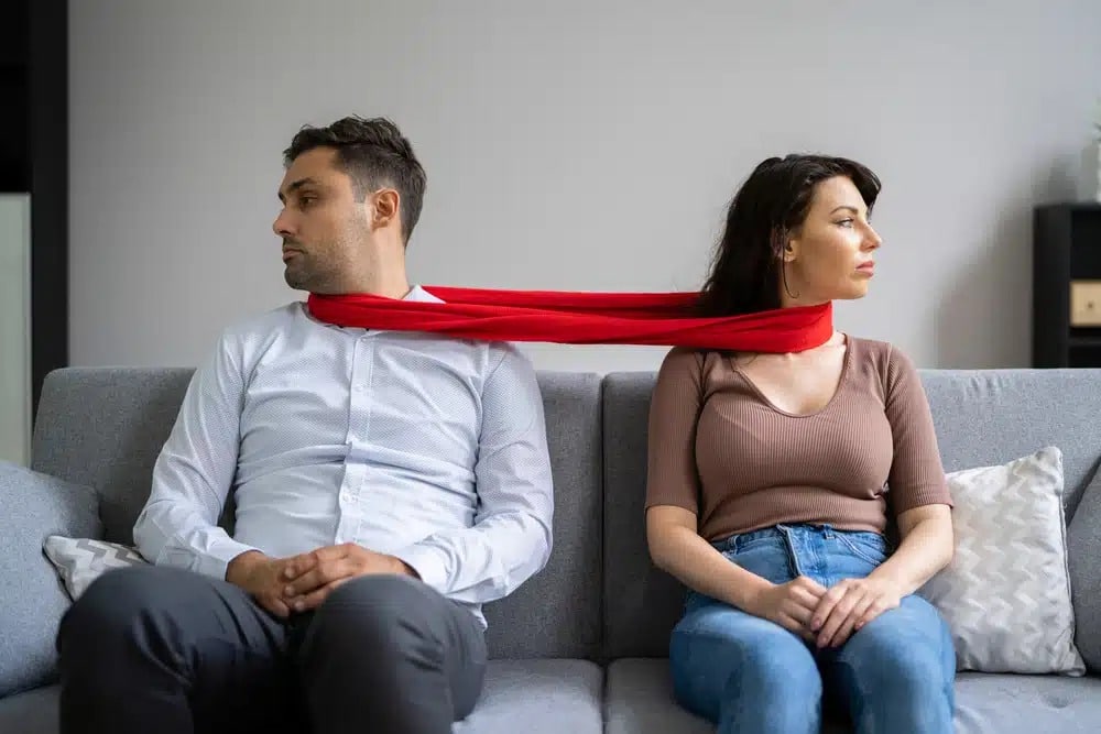 couple with codependent disorder