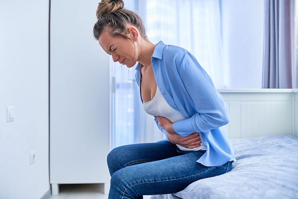 women with ulcer from drinking alcohol